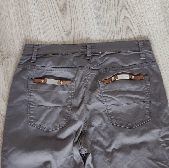 Trussardi Jeans (Italy), Classical, Olive colour, size L 🇮🇹 - Picture 3 of 9